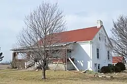 Early farmhouse east of Woodstock