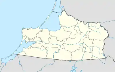 Vzmorye is located in Kaliningrad Oblast