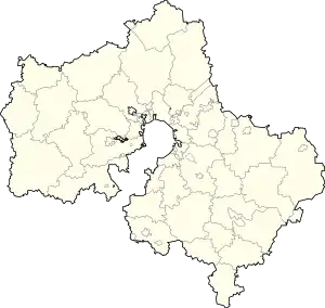 Lyubertsy is located in Moscow Oblast