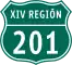 Route 201 shield}}