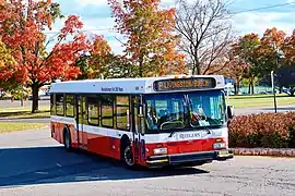 2007 New Flyer D40LF #1496 - Route B