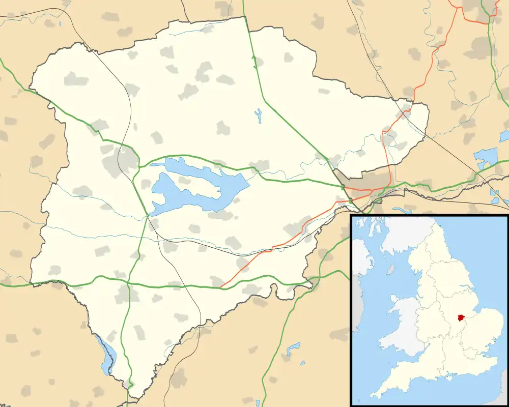 Edith Weston is located in Rutland