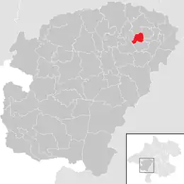 Location in the district