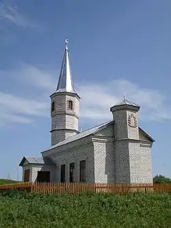 A newly built mosque in Azeyevo