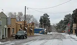 Main Street in Rye, looking east.