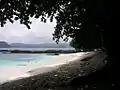 Beach scenery in São Tomé and Príncipe