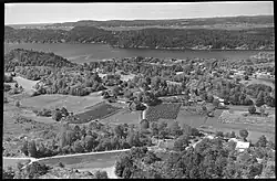 View of the village