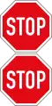 Stop. Two stop