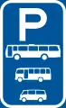 Parking for buses, midi-buses and mini-buses