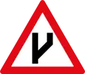 Dual-carriageway begins ahead