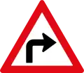 Sharp curve ahead