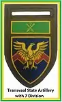 Transvaal State Artillery with 7 South African Infantry Division Command