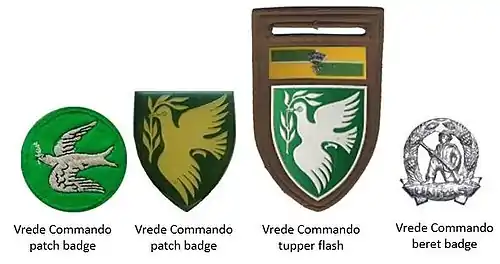 SADF Vrede Commando insignia