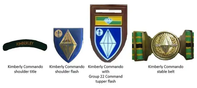 SADF era Kimberly Commando insignia ver 2