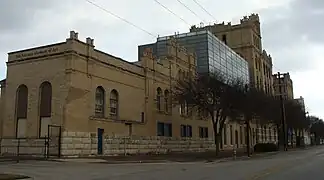 Old Lone Star Brewery taken from west side of building