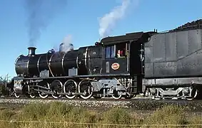 Henschel-built 12A no. 1547 at Visrivier, 14 April 1979