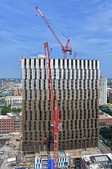 Site 4 tower construction, July 2019