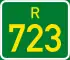 Regional route R723 shield