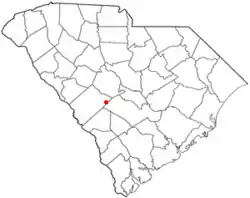 Location of Salley, South Carolina