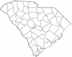 Location in Orangeburg County, South Carolina