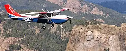 Cessna 182 of the US Civil Air Patrol