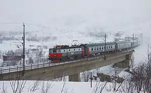 A Swedish passenger train