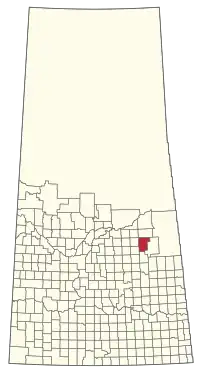 Location of the RM of Bjorkdale No. 426 in Saskatchewan