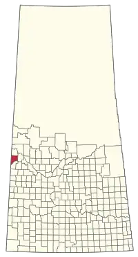 Location of the RM of Wilton No. 472 in Saskatchewan