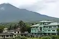 View of SLSU Admin Building & Mt. Banahaw from the College of Engineering Building