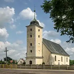 Church of the Assumption in Leszno Dolne