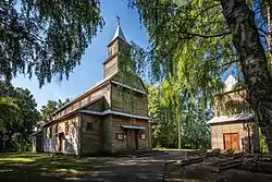 Our Lady of the Angels church in Monkinie