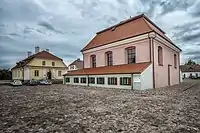 Tykocin Synagogue. Tykocin is one of the best preserved shtetls in Poland. The main synagogue dates back to the 17th century.