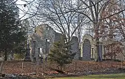 Spring Valley Christian Church Site in Hardwick Township, July 2007