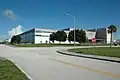 The exterior of the SSPF viewed from NASA Parkway