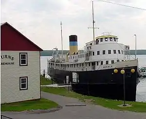 SS Norisle at the Manitowaning Heritage Complex