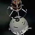 TSS-1 tether close-up deployment