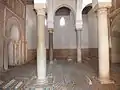 View of the Chamber of the Mihrab (the mihrab is on the left)