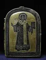 Russian sacrament box; early 18th century