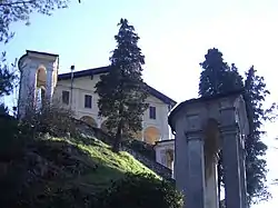 Sacro Monte of Montrigone, with the Sanctuary of Sant'Anna.