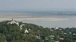 Irrawaddy River from Sagaing Hill, Sagaing