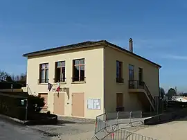 The town hall in Saint-Agne