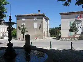 The centre of Saint-Amadou