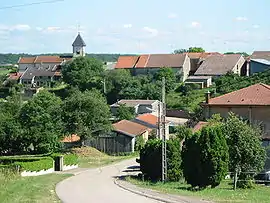 A general view of Saint-Genest