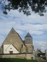 The church in Rouvray