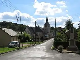 The church of Saint-Germain-d'Arcé