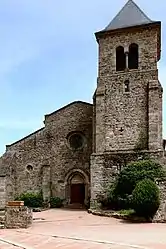 The church in Saint-Germain-en-Brionnais