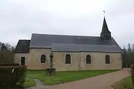 The church in Saint-Gervais-du-Perron