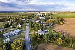 Aerial view of Saint-Gilbert