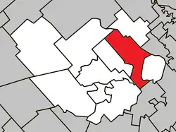 Location within Montcalm RCM