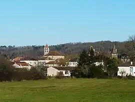 A general view of Saint-Jean-de-Côle